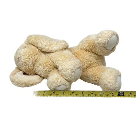 Douglas Cuddle Toy Creamie DLux Peach Bunny Rabbit Plush 12 Inch Sitting 2022 - Picture 13 of 13